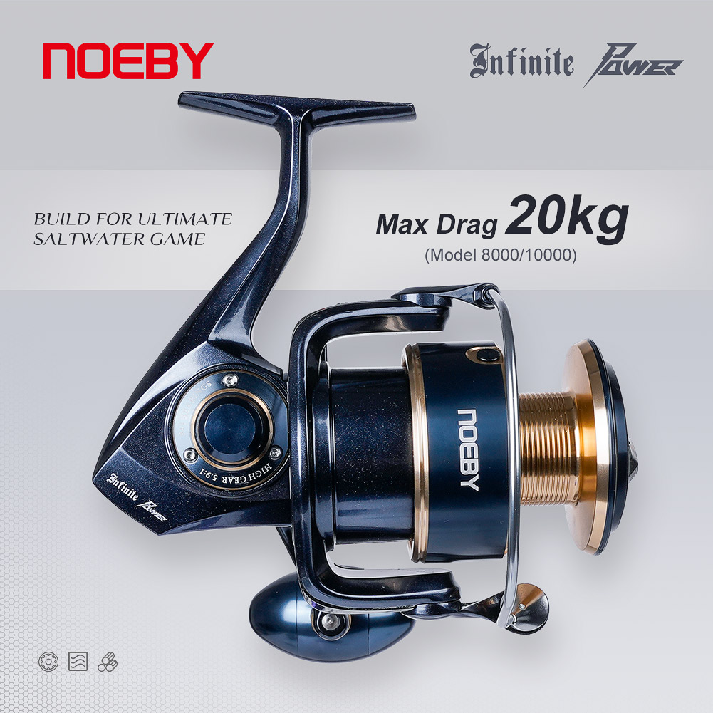 Daiwa Reel Bg - بكرة صيد NOEBY Infinite Power للمياه