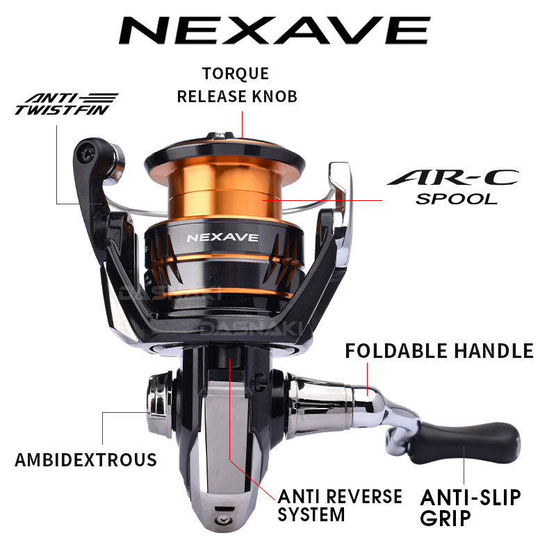 بكرة صيد شيمانو 2026 NEXAVE خف - مراجعة Shimano Reel Stradic وسعره