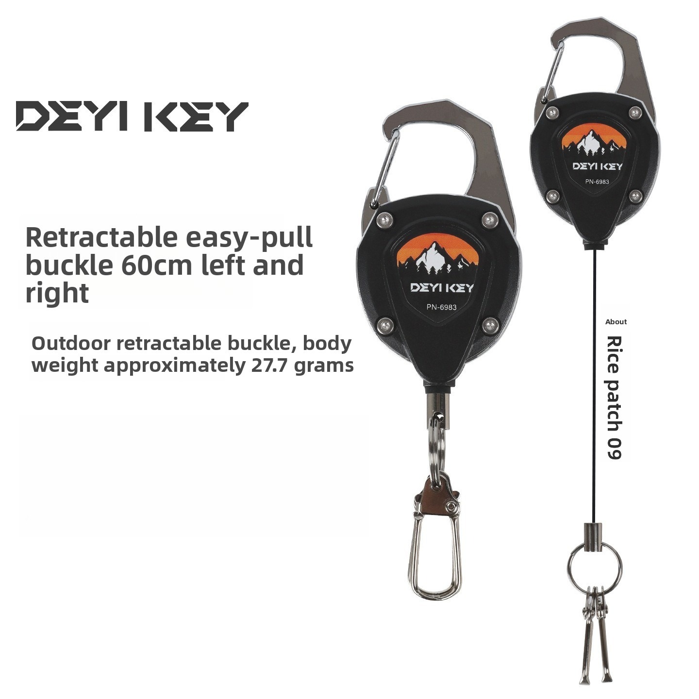 سلسلة مفاتيح قابلة للسحب مع خط - مراجعة Conventional Reel وسعره