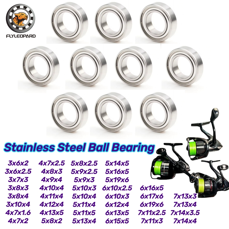 10 قطع محامل SMR85ZZ 5x8x2.5 م - مراجعة Fly Reel وسعره