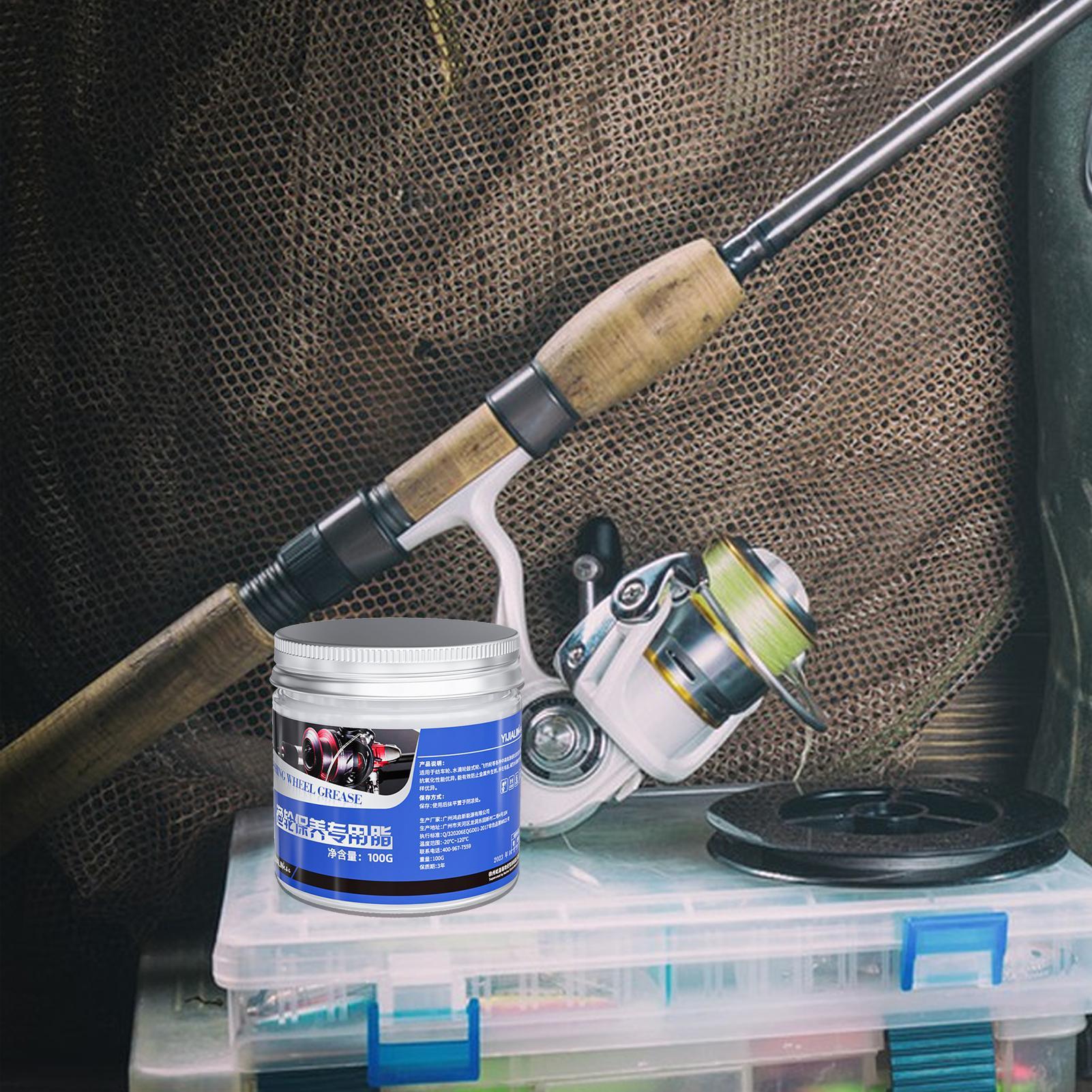 زيت وشحم صيانة بكرات الصيد 100 - مراجعة Fly Reel وسعره
